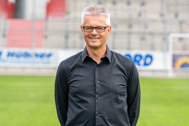 Ralf Heskamp Director of Sports, HFC HFC Hallescher Fussballclub e V 3 Liga, portrait date 2020 2021, Halle Saale Saxony-Anhalt Germany