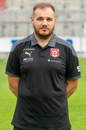 Walter Moissejenko Physiotherapist HFC Hallescher Fussballclub e V 3 Liga, portrait appointment 2020 2021, Halle Saale Saxony Anhalt Germany