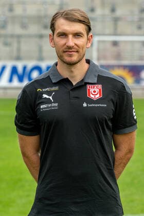 Ken Kaiser Athletics Coach, HFC HFC Hallescher Fussballclub e V 3 Liga, portrait date 2020 2021, Halle Saale Saxony Anhalt Germany