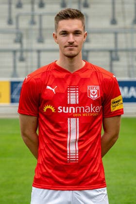 Sören Reddemann HFC HFC Hallescher Fussballclub e V 3 Liga, portrait date 2020 2021, Halle Saale Saxony Anhalt Germany