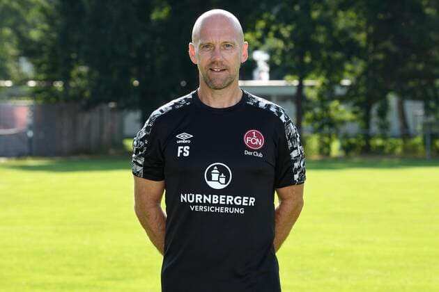 13 08 2020 1 FC Nuremberg FCN Club Season 2020 2021 Photo session Portrait Frank Steinmetz Co Coach 1 FC Nuremberg FCN Single Photo Single Photo Portrait Portrait Head Photo