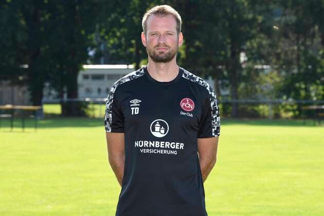 13 08 2020 1 FC Nuernberg FCN Club Season 2020 2021 Photo session Portrait Tobias Dippert Athletics and Rehab Coach 1 FC Nürnberg FCN Single Photo Single Photo Portrait Portrait Head Photo