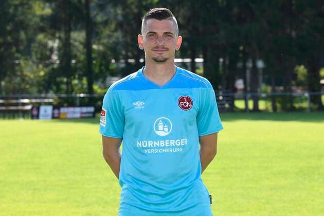 13 08 2020 1 FC Nuernberg FCN Club Season 2020 2021 Photo session Portrait Patric Klandt 1, 1 FC Nürnberg FCN Single Photo Single Photo Portrait Portrait Head Photo