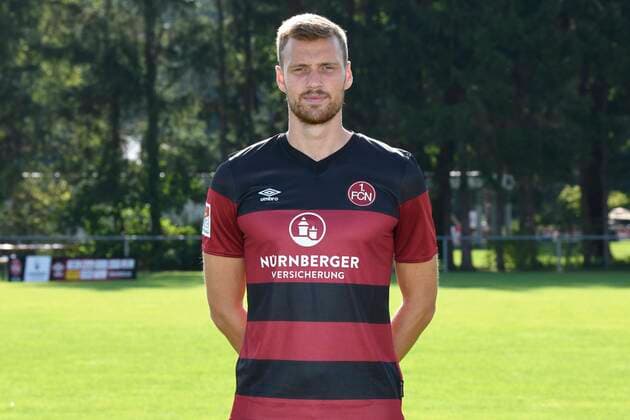 13 08 2020 1 FC Nuernberg FCN Club Season 2020 2021 Photo session Portrait Asger Sörensen 4, 1 FC Nürnberg FCN Single Photo Single Photo Portrait Portrait Head Photo