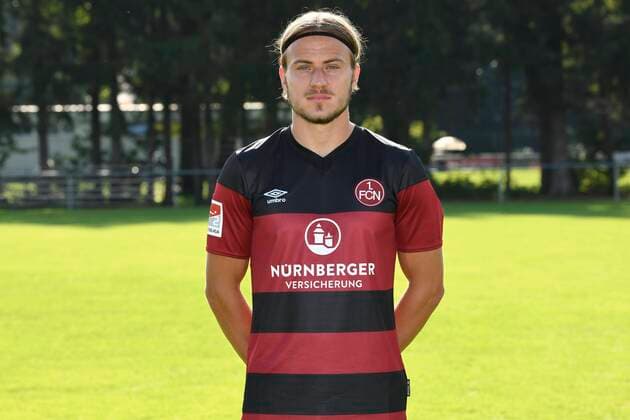 13 08 2020 1 FC Nuernberg FCN Club Season 2020 2021 Photo session Portrait Felix Lohkemper 7, 1 FC Nürnberg FCN Single Photo Single Photo Portrait Portrait Head Photo