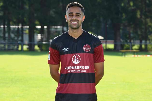 13 08 2020 1 FC Nuernberg FCN Club Season 2020 2021 Photo opportunity portrait appointment Sapreet Singh 8, 1 FC Nürnberg FCN single photo single photo portrait portrait head photo