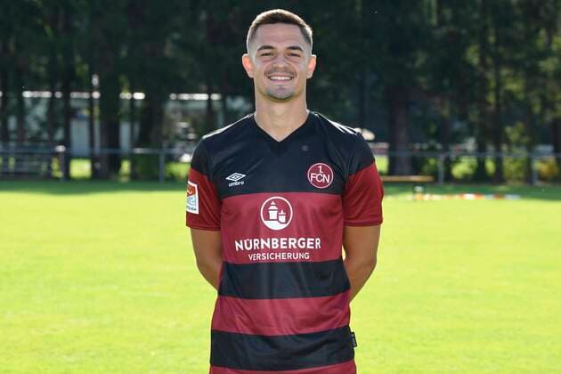 13 08 2020 1 FC Nuernberg FCN Club Season 2020 2021 Photo session Portrait Nikola Dovedan 10, 1 FC Nürnberg FCN Single Photo Single Photo Portrait Portrait Head Photo