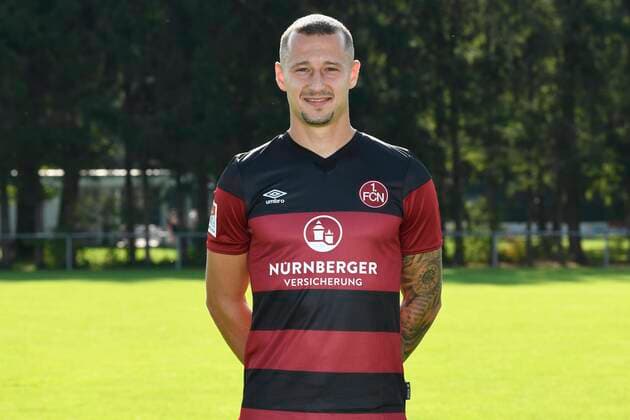13 08 2020 1 FC Nuremberg FCN Club Season 2020 2021 Photo session Portrait appointment Adam Zrelak 11, 1 FC Nuremberg FCN single photo single photo portrait portrait head photo