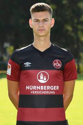 13 08 2020 1 FC Nuremberg FCN Club Season 2020 2021 Photo session Portrait Tom Krauß Krauss 14, 1 FC Nuremberg FCN Single Photo Single Photo Portrait Portrait Head