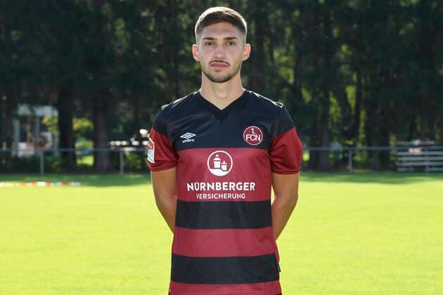 13 08 2020 1 FC Nuernberg FCN Club Season 2020 2021 Photo session portrait appointment Adam Gnezda Cerin 16, 1 FC Nürnberg FCN single photo single photo portrait portrait head photo