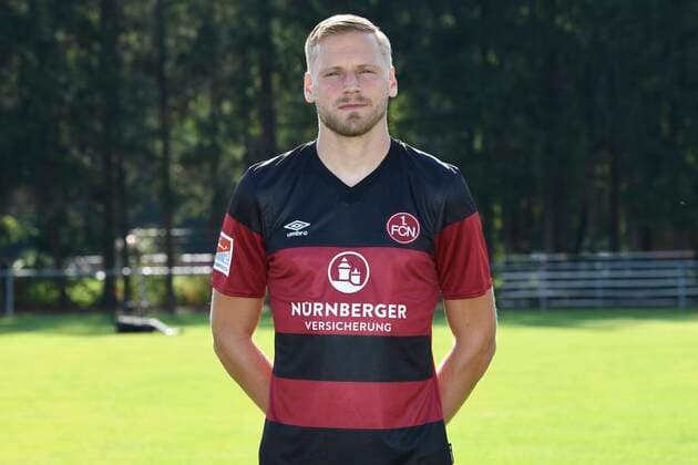 13 08 2020 1 FC Nuernberg FCN Club Season 2020 2021 Photo session Portrait Hanno Behrens 18, 1 FC Nürnberg FCN Single Photo Single Photo Portrait Portrait Head Photo