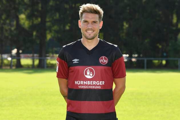 13 08 2020 1 FC Nuremberg FCN Club Season 2020 2021 Photo session Portrait date Oliver Sorg 25, 1 FC Nuremberg FCN Single photo Single photo Portrait Portrait Head photo