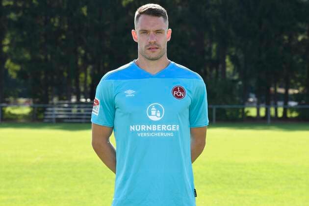 13 08 2020 1 FC Nuremberg FCN Club Season 2020 2021 Photo session Portrait Christian Mathenia 26, 1 FC Nuremberg FCN Single Photo Single Photo Portrait Portrait Head Photo