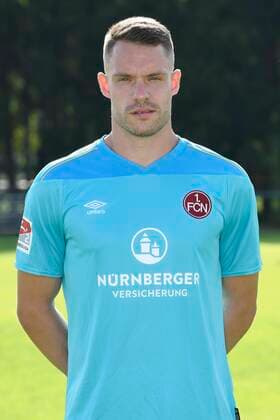 13 08 2020 1 FC Nuremberg FCN Club Season 2020 2021 Photo session Portrait Christian Mathenia 26, 1 FC Nuremberg FCN Single Photo Single Photo Portrait Portrait Head Photo
