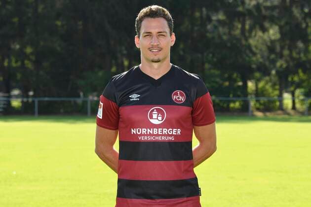 13 08 2020 1 FC Nuremberg FCN Club Season 2020 2021 Photo session Portrait Georg Margreitter 33, 1 FC Nuremberg FCN Single Photo Single Photo Portrait Portrait Head Photo