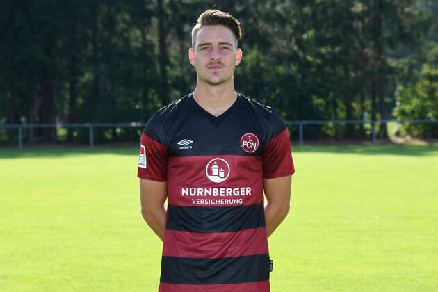 13 08 2020 1 FC Nuernberg FCN Club Season 2020 2021 Photo session portrait appointment Lukas Schleimer 38, 1 FC Nürnberg FCN single photo single photo portrait portrait head photo