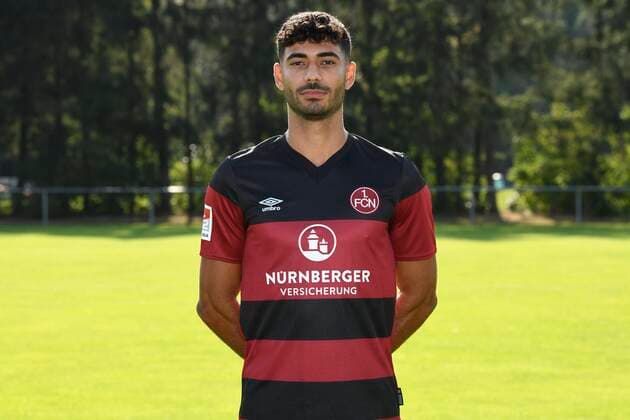 13 08 2020 1 FC Nuremberg FCN Club Season 2020 2021 Photo session Portrait appointment Ekin Celebi 39, 1 FC Nuremberg FCN Single photo Single photo Portrait Portrait Head photo