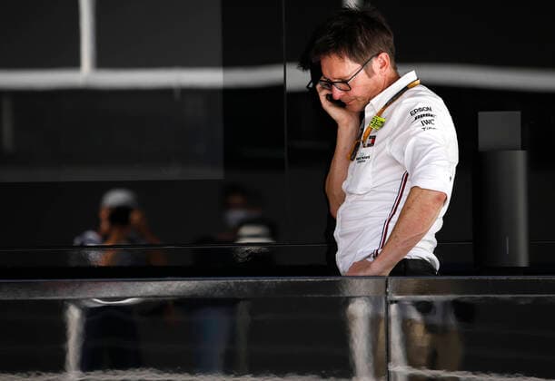 Motorsports FIA Formula One World Championship 2020, Grand Prix of Spain, Andrew Shovlin GBR, Mercedes AMG Petronas Formula One Team, Barcelona Spain