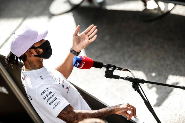 Motorsports FIA Formula One World Championship 2020, Grand Prix of Spain, 44 Lewis Hamilton GBR, Mercedes AMG Petronas Formula One Team, Barcelona Spain