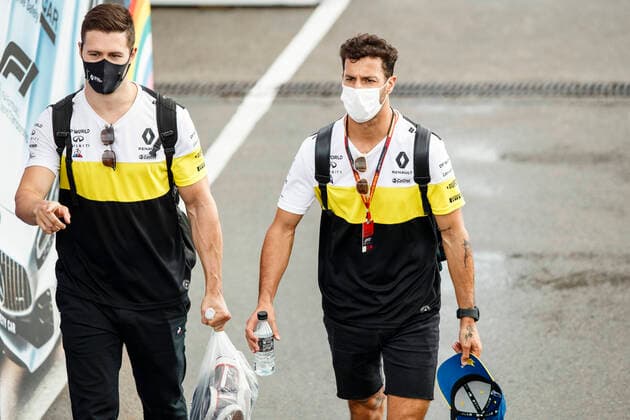 Motorsports FIA Formula One World Championship 2020, Grand Prix of Spain, 3 Daniel Ricciardo AUS, Renault DP World F1 Team , Barcelona Spain