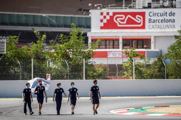 Motorsports FIA Formula One World Championship 2020, Grand Prix of Spain, 26 Daniil Kvyat RUS, Scuderia AlphaTauri Honda , Barcelona Spain