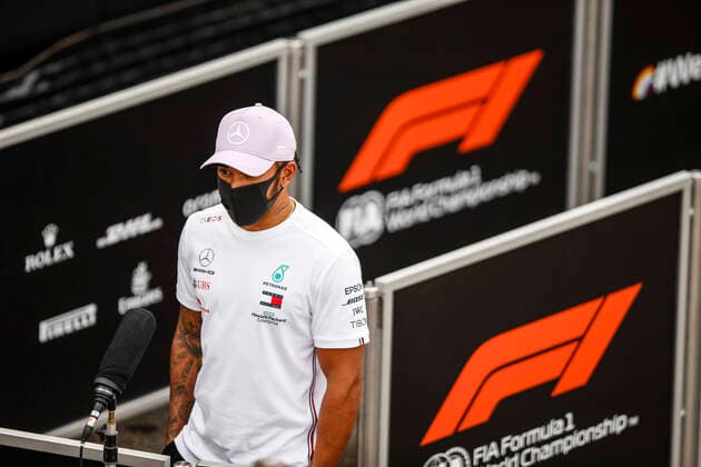 Motorsports FIA Formula One World Championship 2020, Grand Prix of Spain, 44 Lewis Hamilton GBR, Mercedes AMG Petronas Formula One Team, Barcelona Spain