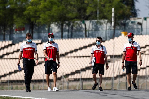 Motorsports FIA Formula One World Championship 2020, Grand Prix of Spain, 99 Antonio Giovinazzi ITA, Alfa Romeo Racing ORLEN , Barcelona Spain