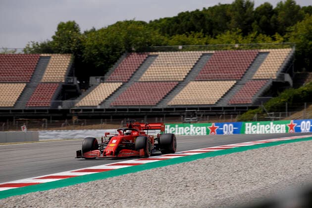 Motorsports FIA Formula One World Championship 2020, Grand Prix of Spain, 5 Sebastian Vettel GER, Scuderia Ferrari Mission Winnow , Barcelona Spain