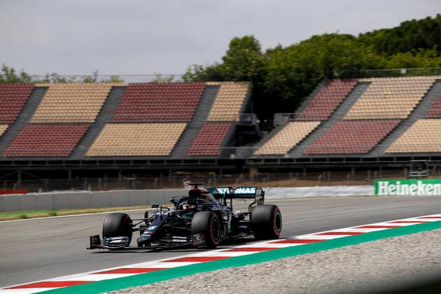 Motorsports FIA Formula One World Championship 2020, Grand Prix of Spain, 44 Lewis Hamilton GBR, Mercedes AMG Petronas Formula One Team, Barcelona Spain