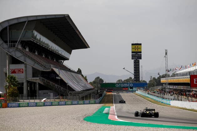 Motorsports FIA Formula One World Championship 2020, Grand Prix of Spain, 3 Daniel Ricciardo AUS, Renault DP World F1 Team , Barcelona Spain