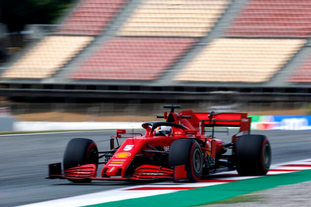 Motorsports FIA Formula One World Championship 2020, Grand Prix of Spain, 5 Sebastian Vettel GER, Scuderia Ferrari Mission Winnow , Barcelona Spain