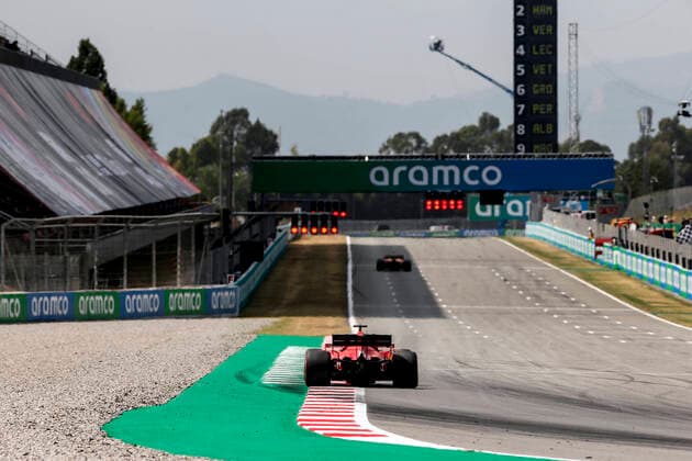 Motorsports FIA Formula One World Championship 2020, Grand Prix of Spain, 5 Sebastian Vettel GER, Scuderia Ferrari Mission Winnow , Barcelona Spain