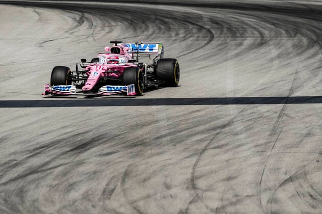 Motorsports FIA Formula One World Championship 2020, Grand Prix of Spain, 11 Sergio Perez MEX, BWT Racing Point F1 Team, Barcelona Spain