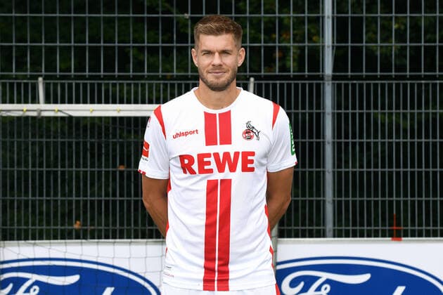 Simon Terodde 1 FC Köln 1 BL, portrait date 2020 2021
