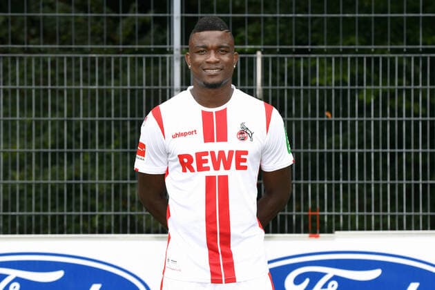 Jhon Cordoba 1 FC Köln 1 BL, portrait date 2020 2021