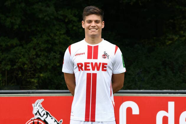 Jorge Mere 1 FC Köln 1 BL, portrait date 2020 2021