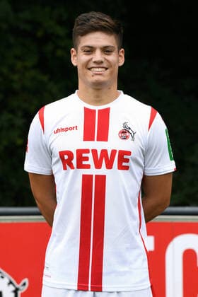 Jorge Mere 1 FC Köln 1 BL, portrait date 2020 2021