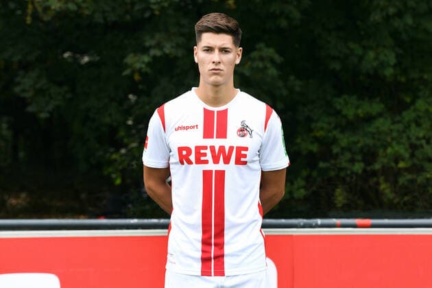 Sava Cestic 1 FC Köln 1 BL, portrait date 2020 2021