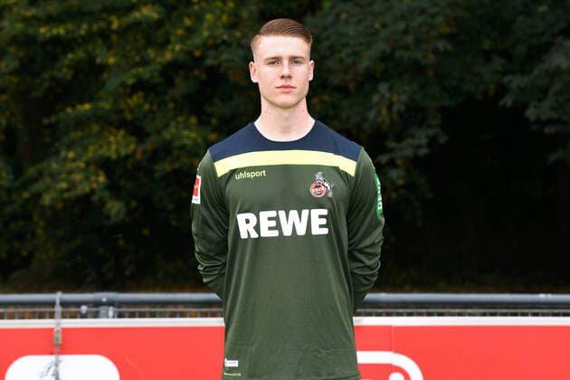 Julian Krahl 1 FC Köln 1 BL, portrait date 2020 2021
