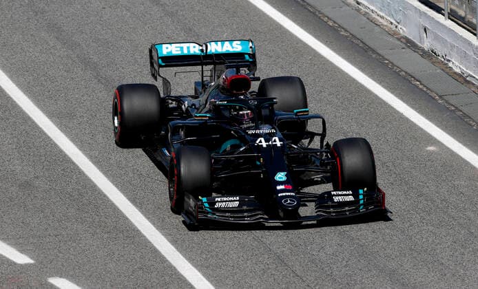 Motorsports FIA Formula One World Championship 2020, Grand Prix of Spain, 44 Lewis Hamilton GBR, Mercedes AMG Petronas Formula One Team, Barcelona Spain