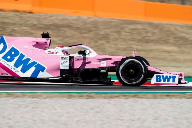 Motorsports FIA Formula One World Championship 2020, Grand Prix of Spain, 11 Sergio Perez MEX, BWT Racing Point F1 Team, Barcelona Spain