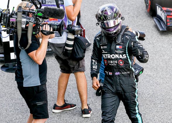 Motorsports FIA Formula One World Championship 2020, Grand Prix of Spain, 44 Lewis Hamilton GBR, Mercedes AMG Petronas Formula One Team, Barcelona Spain