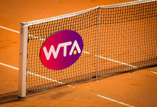 August 15, 2020, Prague, CZECH REPUBLIC: WTA, Tennis Damen Logo at the 2020 Prague Open WTA International tennis tournament Prague CZECH REPUBLIC - ZUMAa181 20200815_zaa_a181_145 Copyright: xRobxPrangex