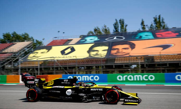 Motorsports FIA Formula One World Championship 2020, Grand Prix of Spain, 31 Esteban Ocon FRA, Renault DP World F1 Team, Barcelona Spain