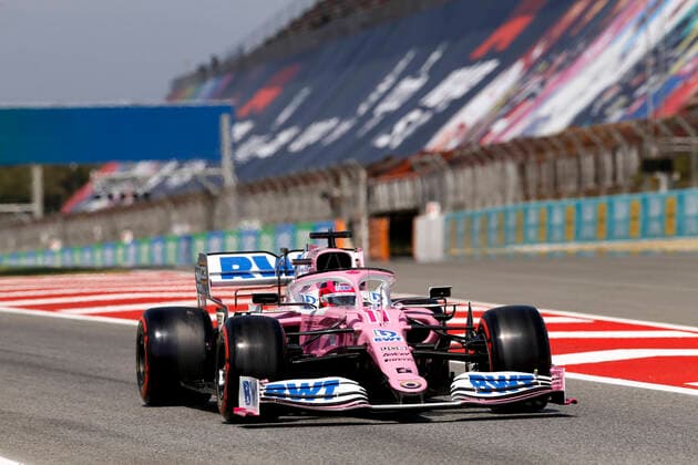 Motorsports FIA Formula One World Championship 2020, Grand Prix of Spain, 11 Sergio Perez MEX, BWT Racing Point F1 Team, Barcelona Spain