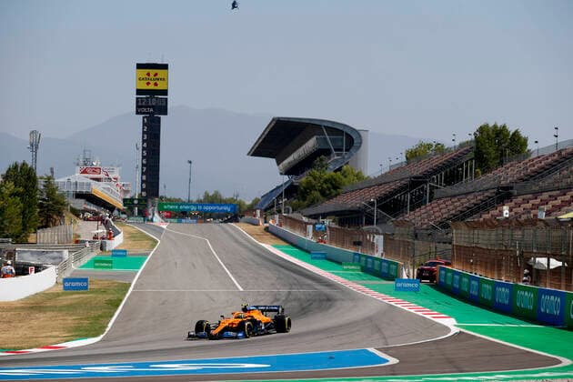 Motorsports FIA Formula One World Championship 2020, Grand Prix of Spain, 4 Lando Norris GBR, McLaren F1 Team, Barcelona Spain