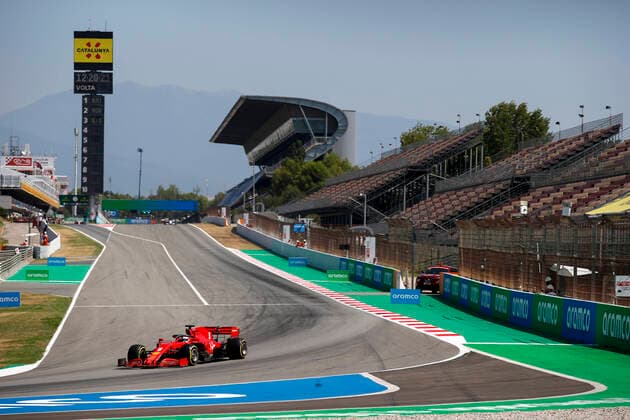 Motorsports FIA Formula One World Championship 2020, Grand Prix of Spain, 5 Sebastian Vettel GER, Scuderia Ferrari Mission Winnow , Barcelona Spain