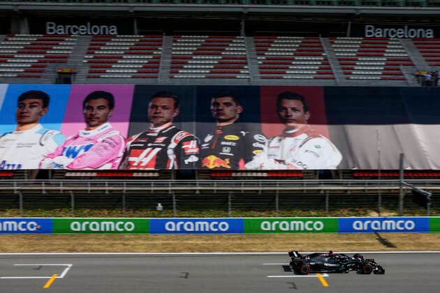 Motorsports FIA Formula One World Championship 2020, Grand Prix of Spain, 44 Lewis Hamilton GBR, Mercedes AMG Petronas Formula One Team, Barcelona Spain