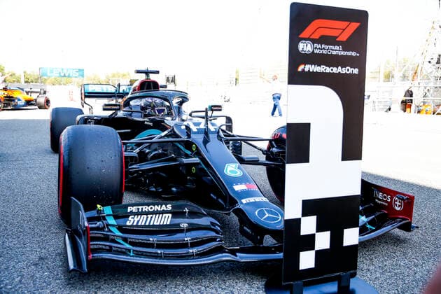 Motorsports FIA Formula One World Championship 2020, Grand Prix of Spain, 44 Lewis Hamilton GBR, Mercedes AMG Petronas Formula One Team, Barcelona Spain