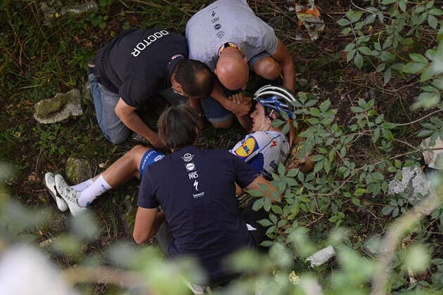Photo LaPresse - Fabio Ferrari August 15, 2020 Bergamo (Italy) Cycling 114& xb0; Il Lombardia - Da Bergamo a Como - 231 km In the pic: EVENEPOEL Remco (DECEUNINCK - QUICK - STEP)  Copyright: xFabioxFerrari LaPresse LaPresse x